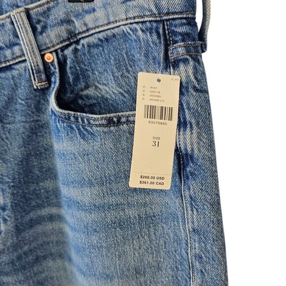 MOTHER Superior Womens The Bookie Flood Jeans, Deans List, High Rise, Boot, 31 - Picture 8 of 13